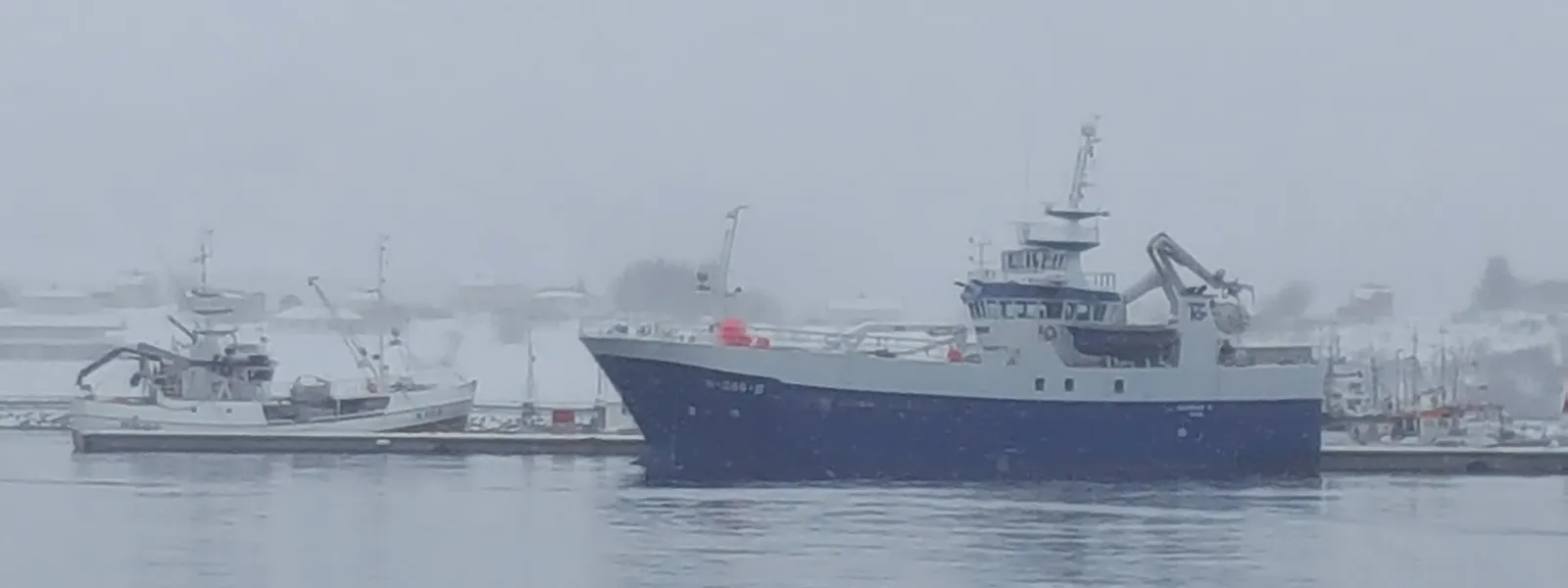 Fiskefartøy til sjøs der mannskapsutmattelse håndteres
